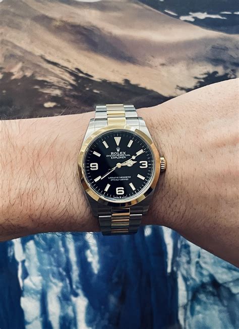 reddit rolex explorer price|rolex explorer two tone price.